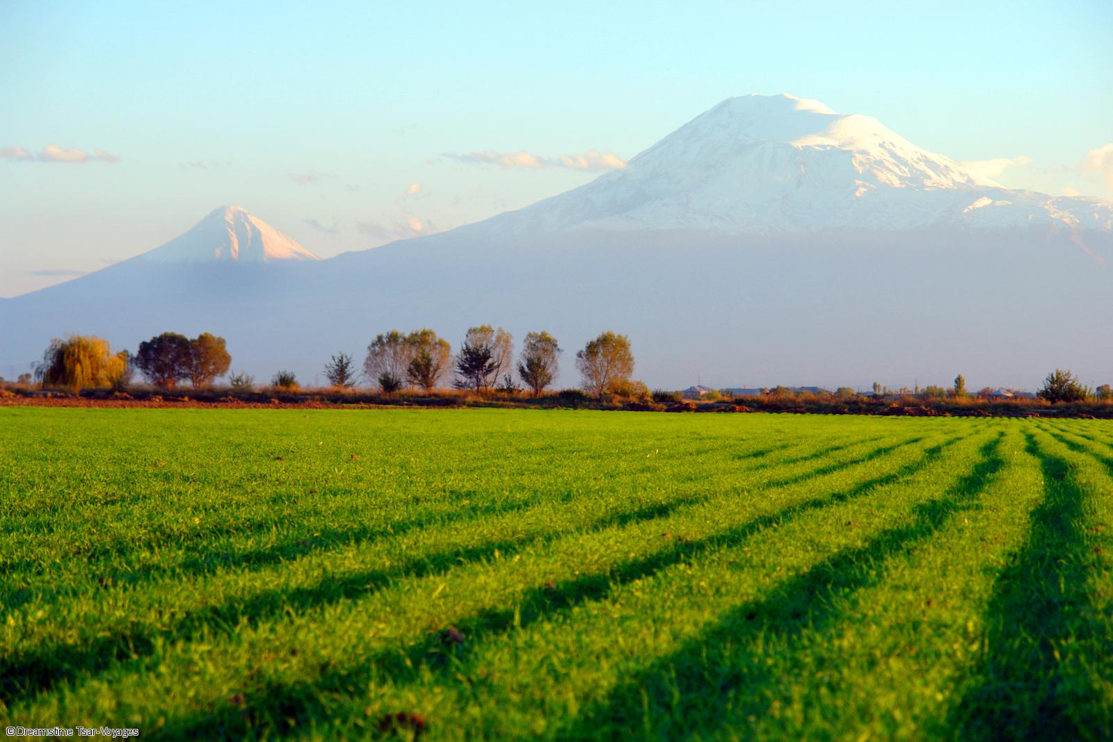 La plaine Ararat (Mont Ararat) - Voyage en Arménie Mont Ararat Erevan Arménie